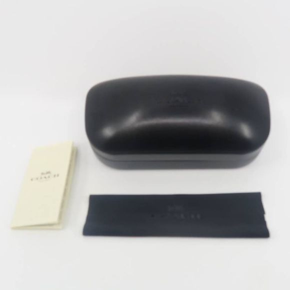 COACH HC8270U 5557/E2 New Transparent Burgundy/Burgundy Gradient Sunglasses - Picture 10 of 10